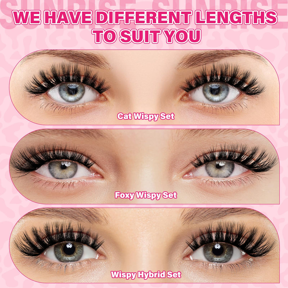 PRO LASHBEAUTY Breeze lashes offer lightweight comfort throughout wear.