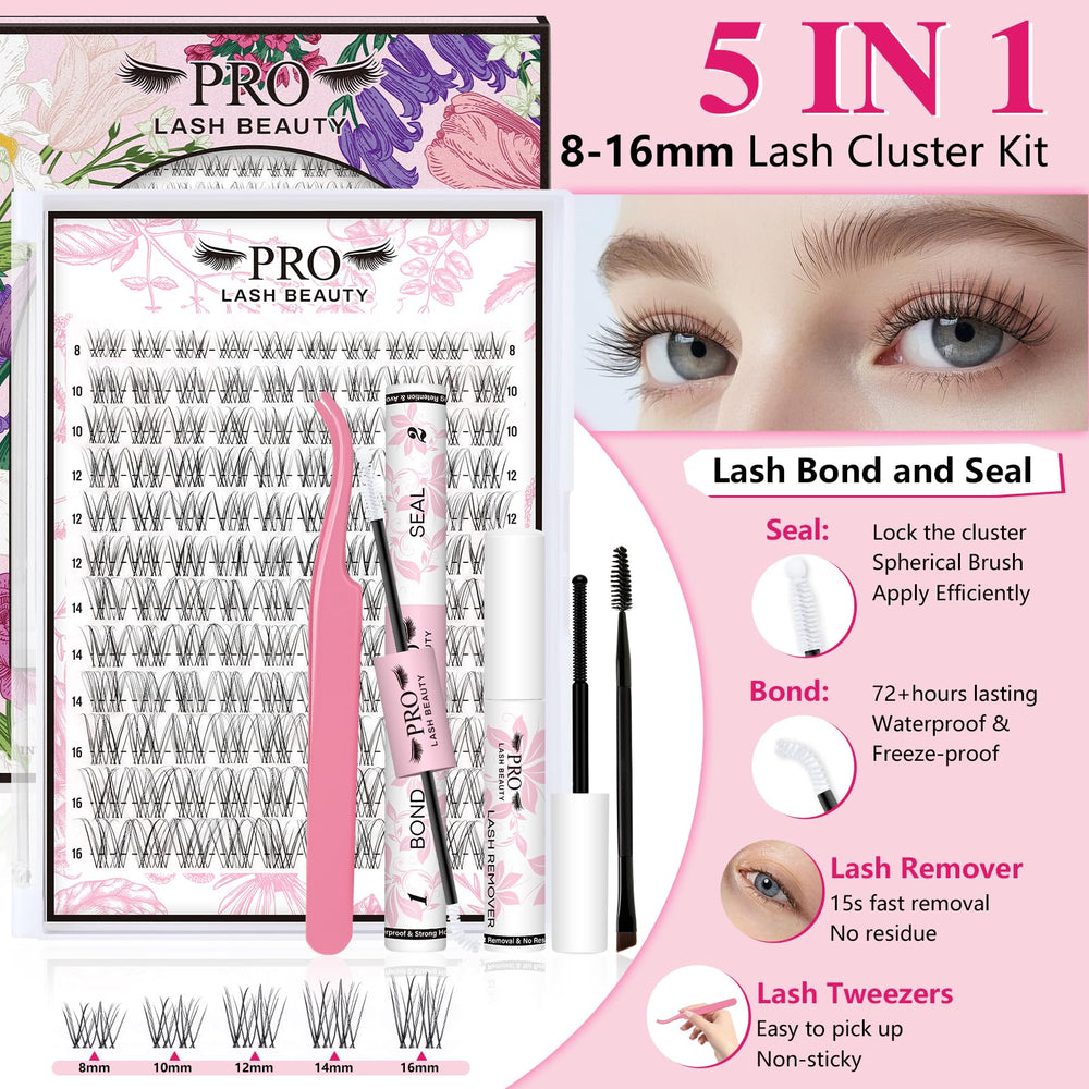 PRO LASHBEAUTY lash applicator ensures precise, gentle placement.