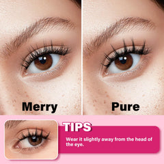 Waterproof and sweatproof PRO LASHBEAUTY lashes keep makeup intact all day.