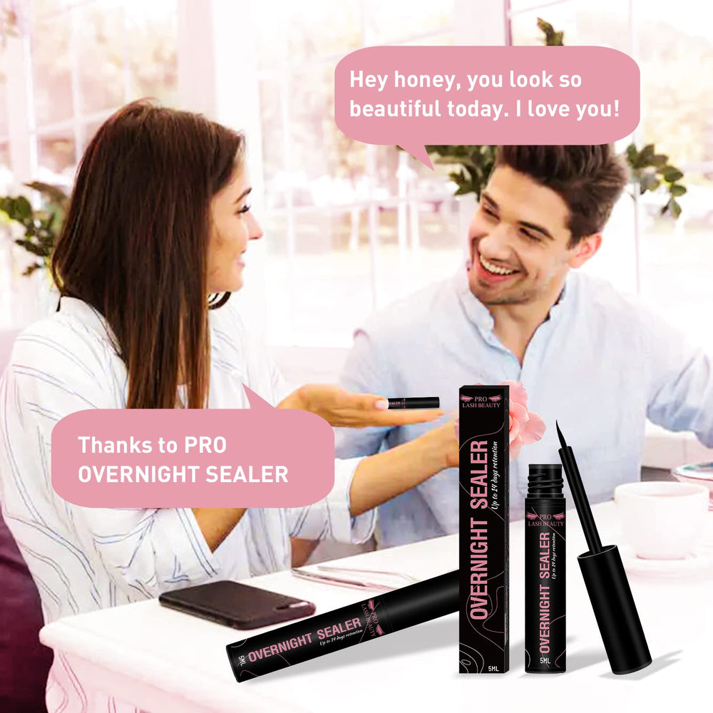 PRO LASHBEAUTY 5 ml bottle and compact packaging for travel.