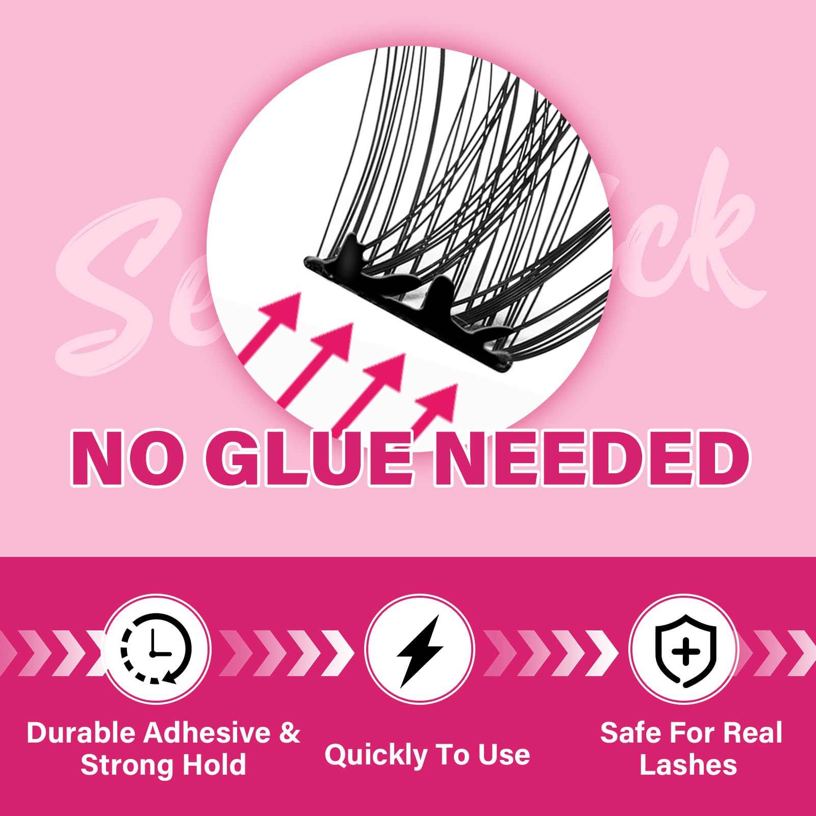 PRO LASHBEAUTY reusable clusters stay ready with proper care.