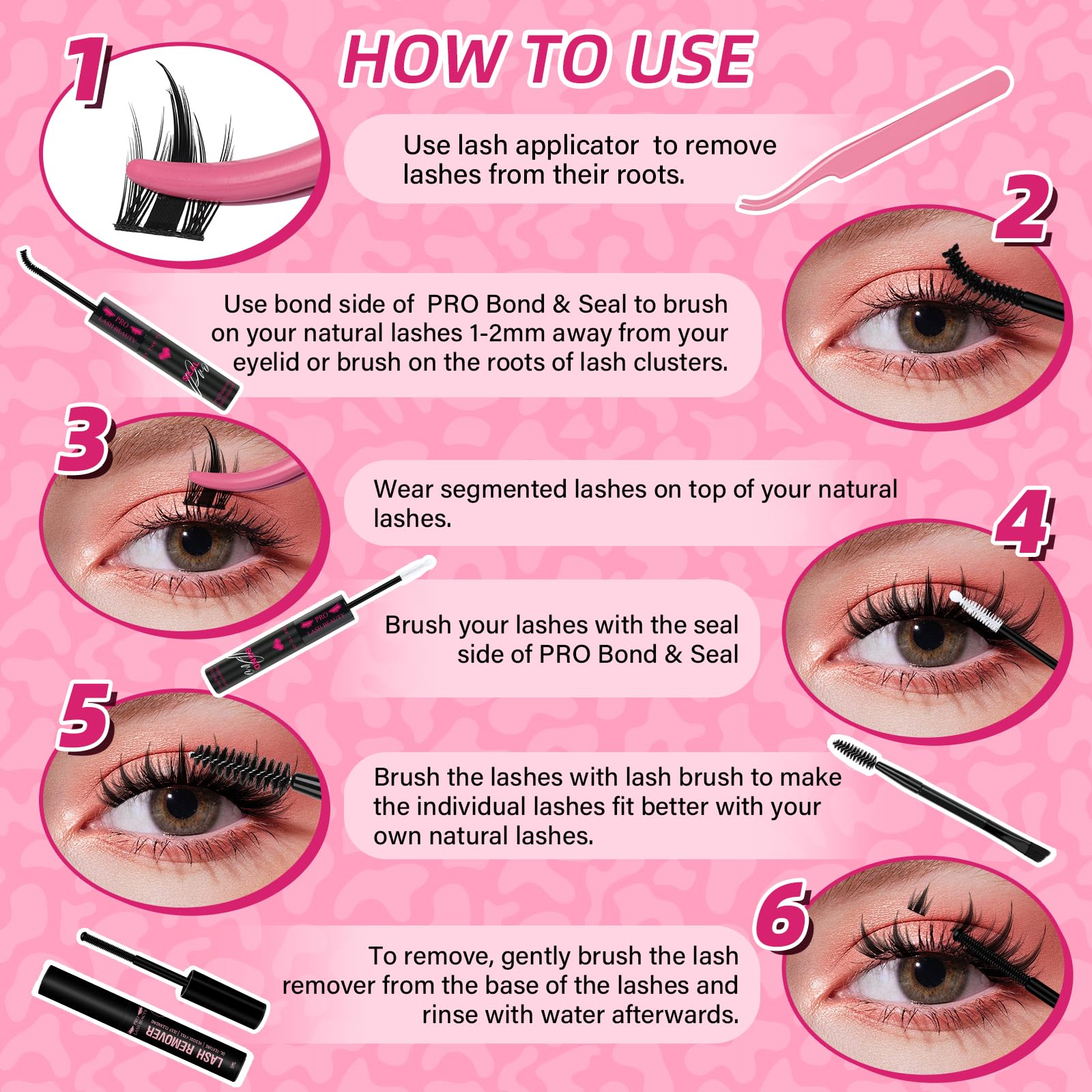 PRO LASHBEAUTY Ultra-thin lash band for comfort