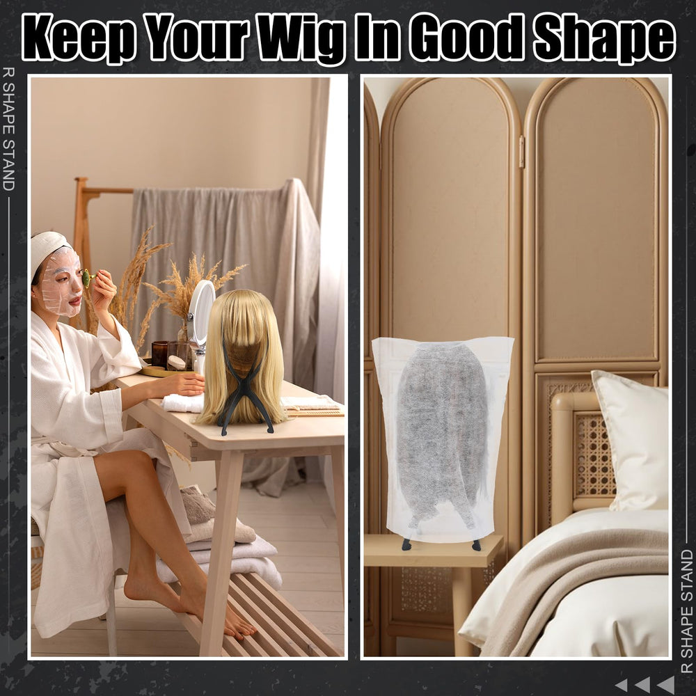 ProSuites breathable dust cover in two sizes fits various wigs securely