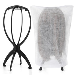 ProSuites wig stand foldable 13.8 inch for compact storage and travel