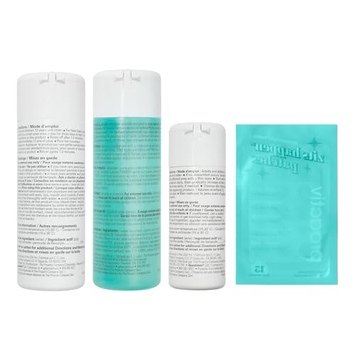 Proactiv 3 step kit toner bottle refreshing formula to unclog pores