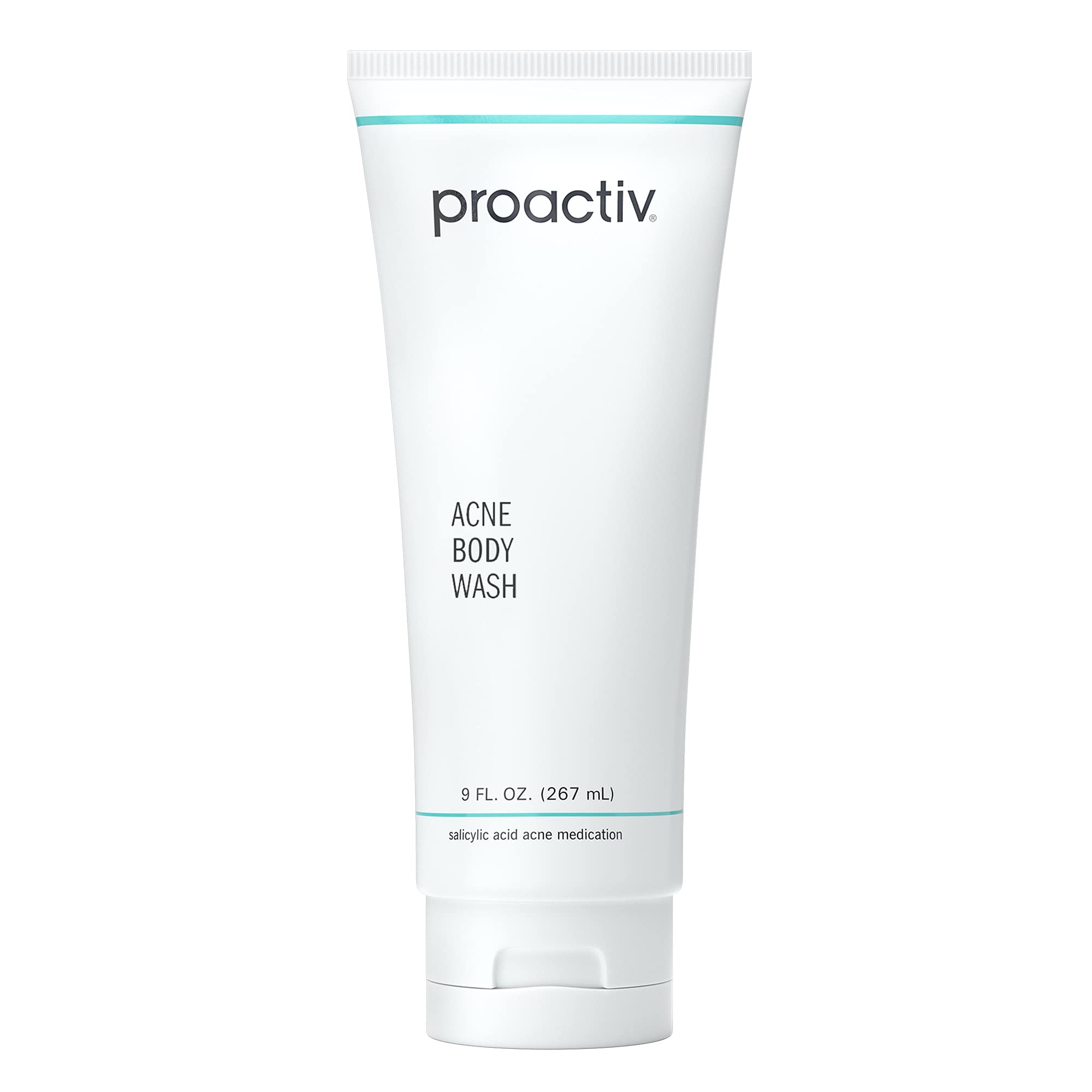 Proactiv acne body wash bottle front with branding and 9 oz size for daily use.