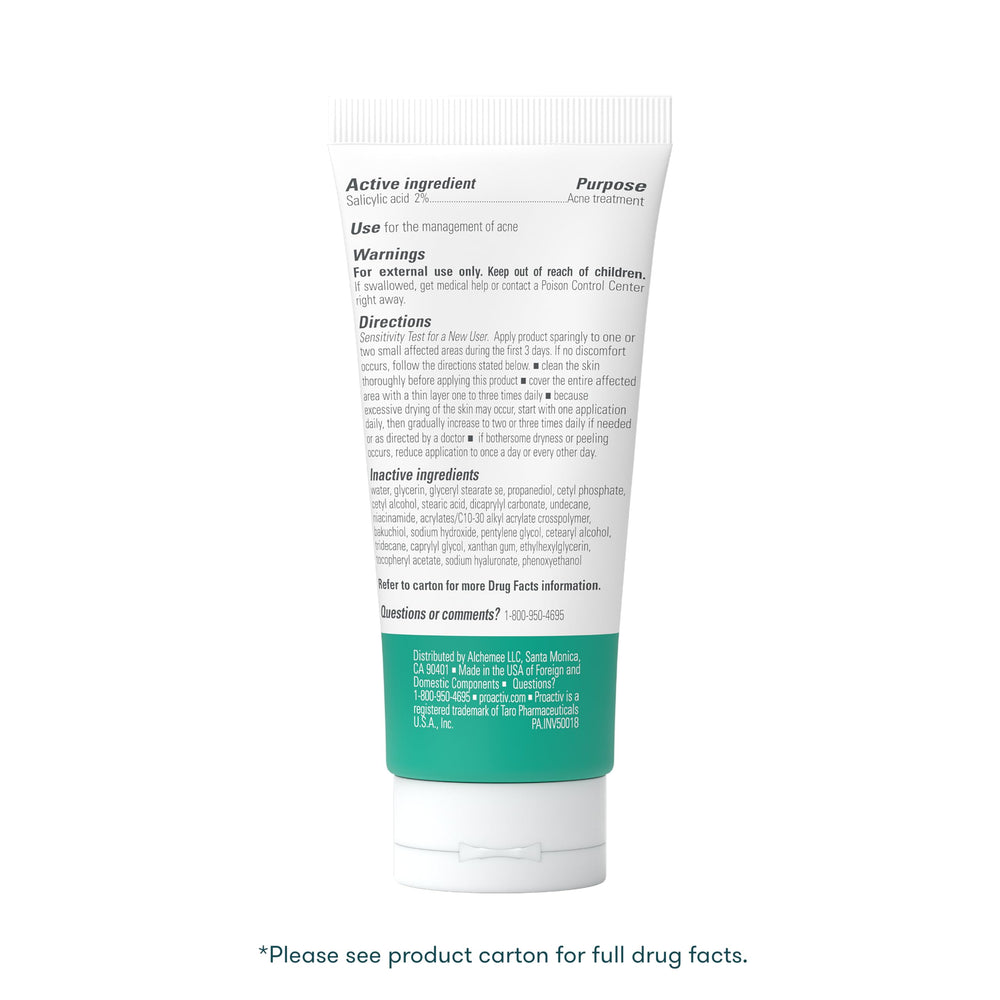 Proactiv Clean Hydrator bottle cap closeup, compact travel-friendly 3 oz size.