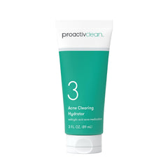Proactiv Clean Hydrator bottle closeup, hydrates while helping mild acne care.