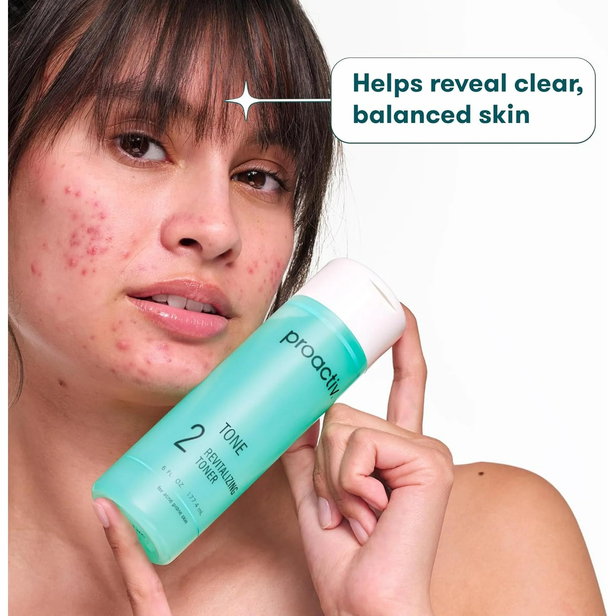 Proactiv Hydrating Toner bottle with alcohol-free label signaling gentle, soothing skincare.