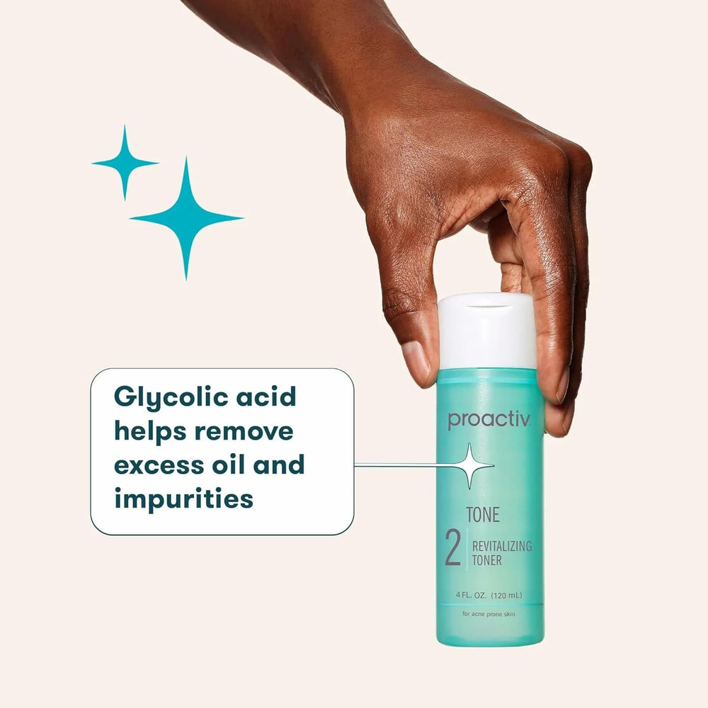 Proactiv Hydrating Toner packaging on shelf highlights brand and sensitive-skin formula.