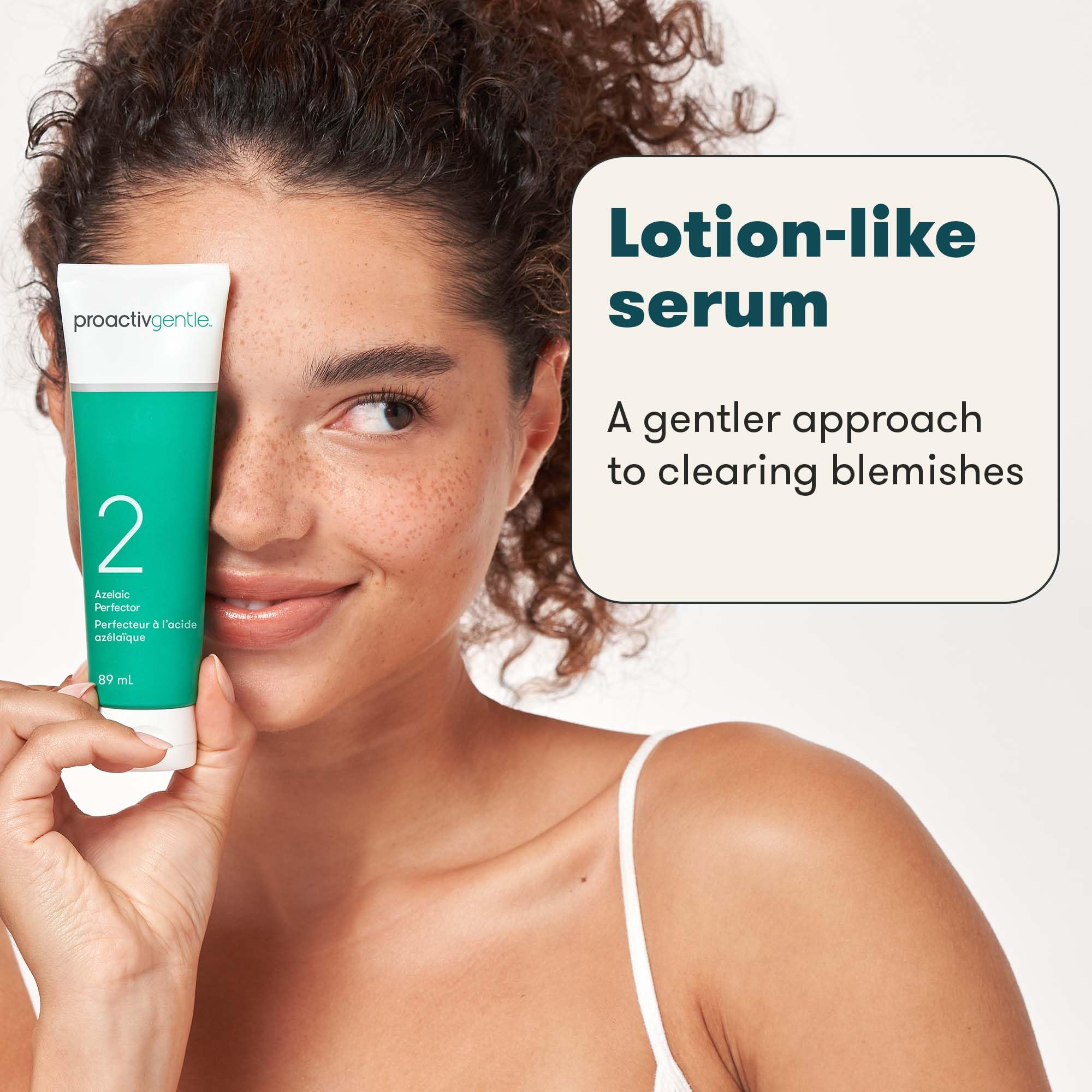 Label close-up highlights paraben-free sensitive skin friendly formula