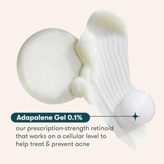 Proactiv MD adapalene gel treatment tube targets blemishes and pores.
