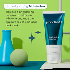 Proactiv MD Green Tea hydration swatch shows refreshed, soothing skin.