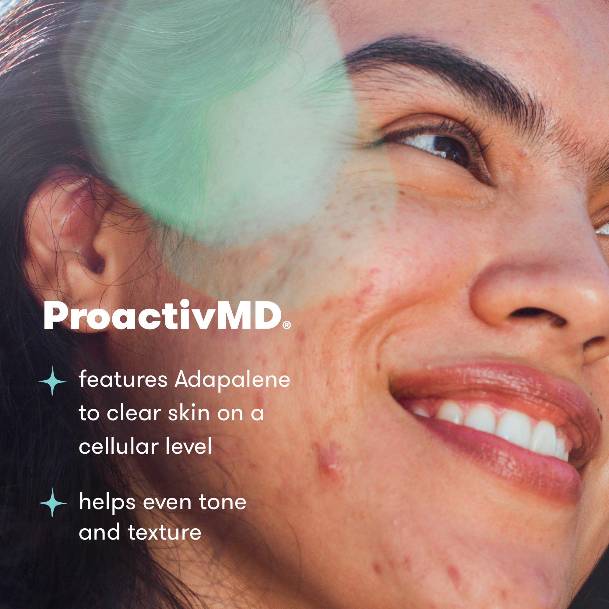 Proactiv MD sensitive skin friendly formula in routine.