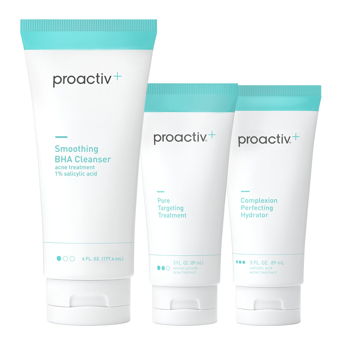 Proactiv Plus face wash pump cleanses without over-drying for refreshed skin.