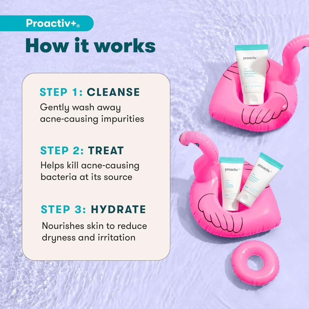 Proactiv+ hydrating moisturizer provides lightweight, soothing hydration for all skin types.