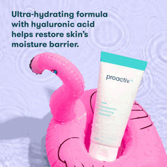 Proactiv+ Hydrator packaging box communicates a simple daily routine