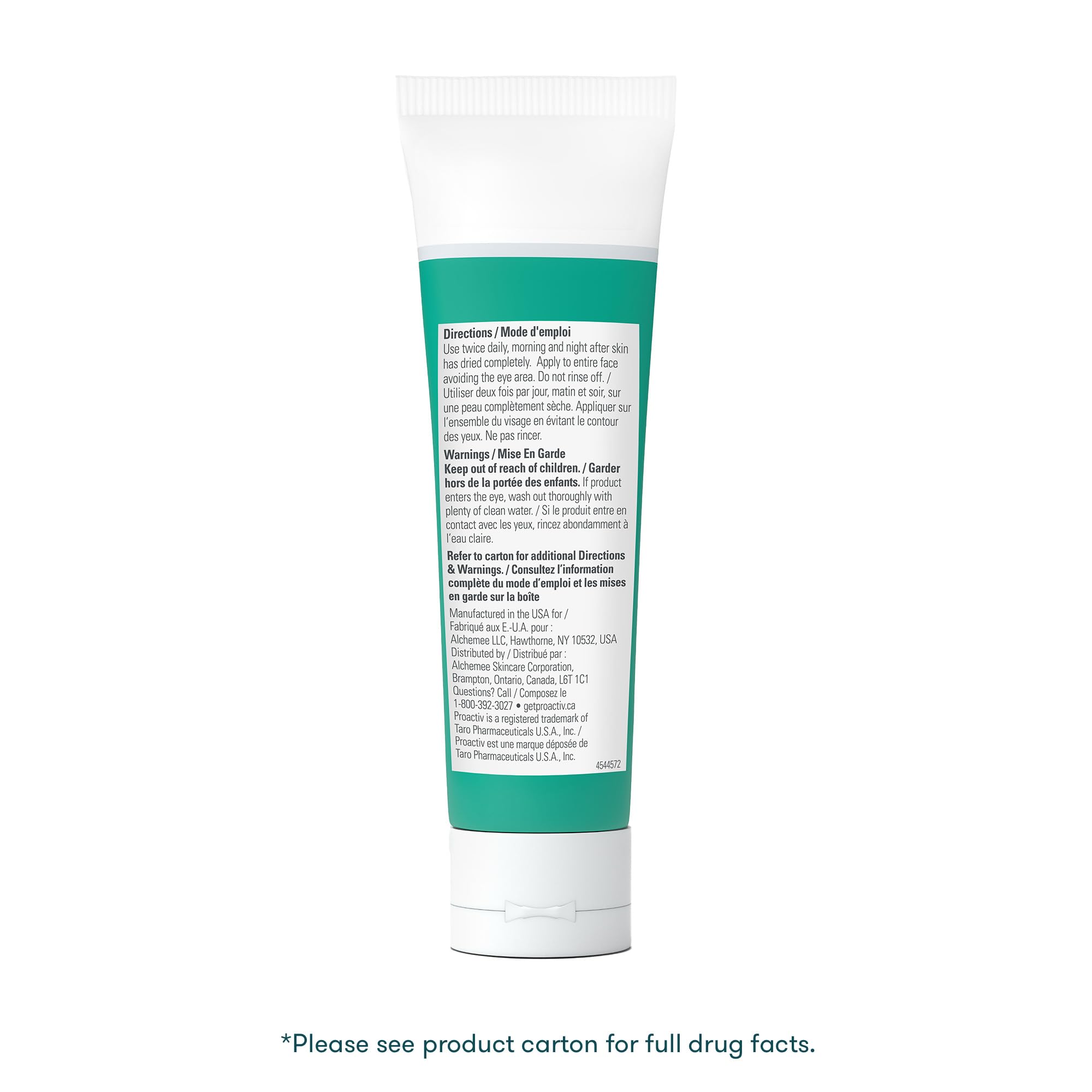 Proactiv product box on display shelf