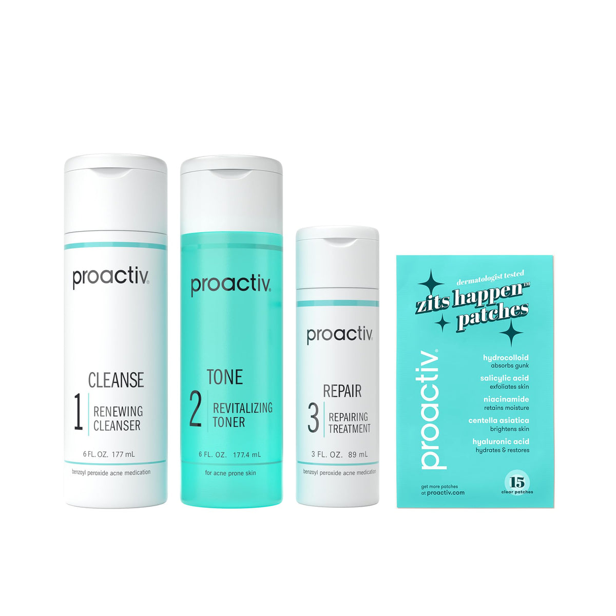 Proactiv Renewing Cleanser bottle for deep cleanse on acne-prone skin