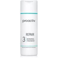 Proactiv Repair benzoyl peroxide bottle for targeted acne treatment.