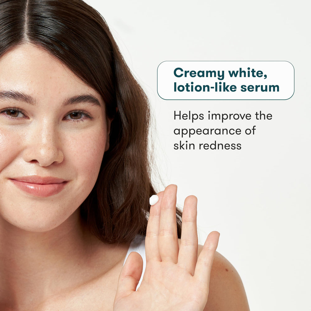 Proactiv skin redness relief closeup suggests nourishing and calming effects