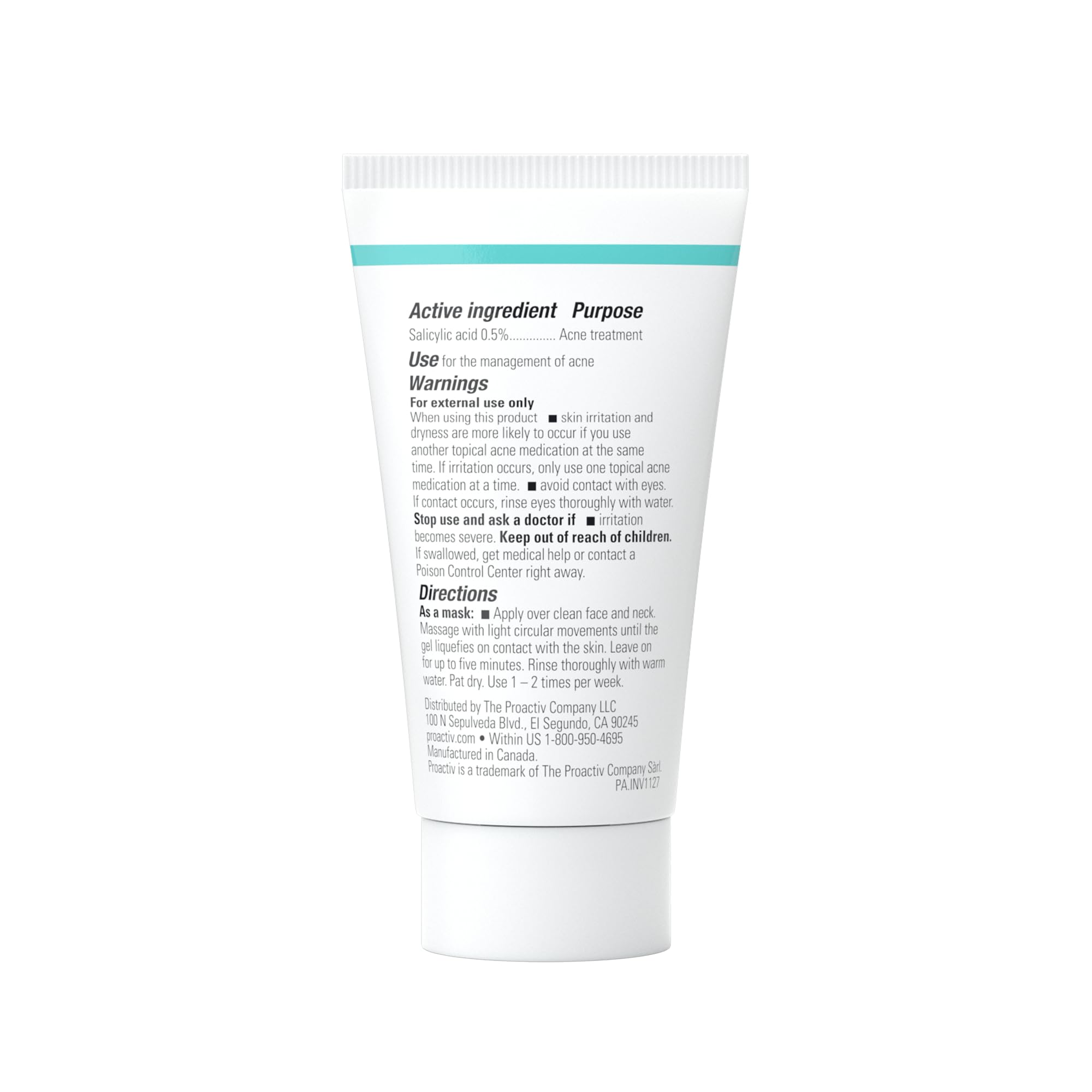Proactiv travel-size pack fits in small bags for on-the-go care.