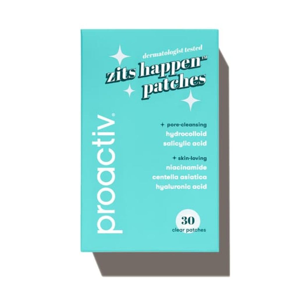 Parche Proactiv Zits Happen para el acné facial, oculta imperfecciones con comodidad.