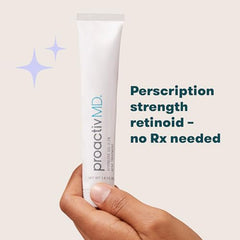 ProactivMD Adapalene Gel label shows 0.1% solution for targeted treatment.