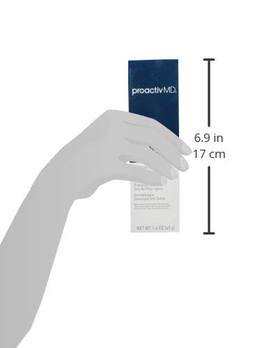 ProactivMD Adapalene Gel packaging display on a clean bathroom shelf.