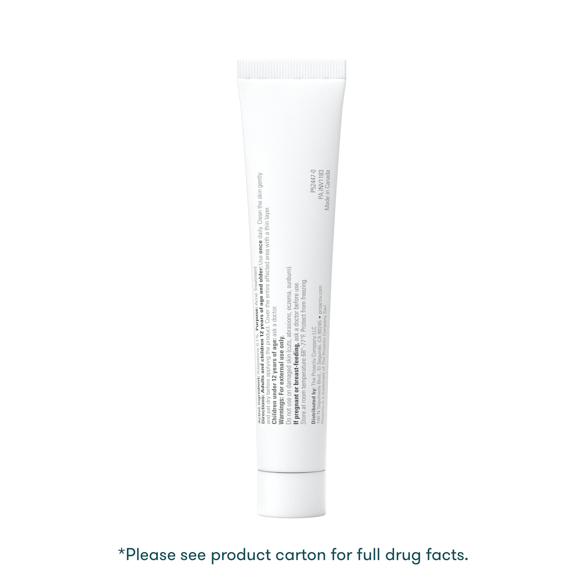ProactivMD Adapalene Gel enfoque facial para acné