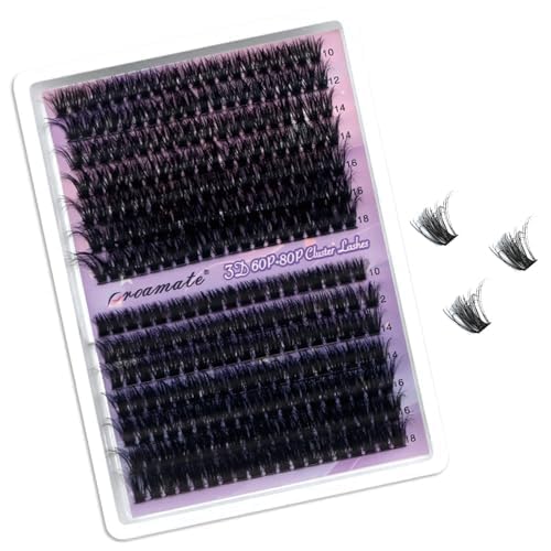 Proamate 270-piece clusters close-up showing layered lengths for gradient looks.