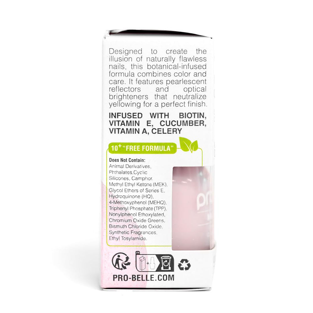 Probelle acabado iluminador para uñas con imperfecciones leves