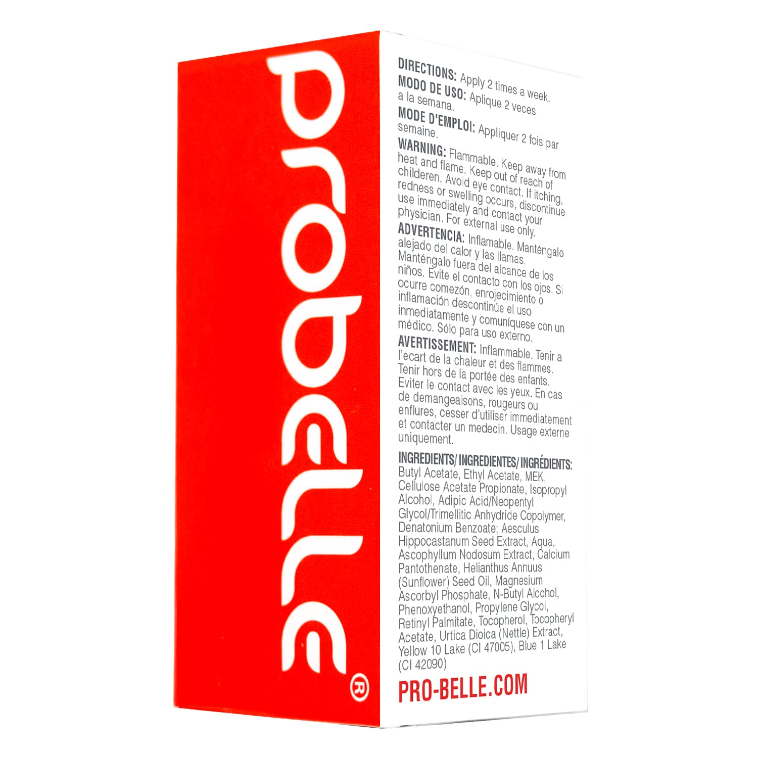 Probelle Anti-Bite, re-aplicación cada 2-3 días para mantenimiento.