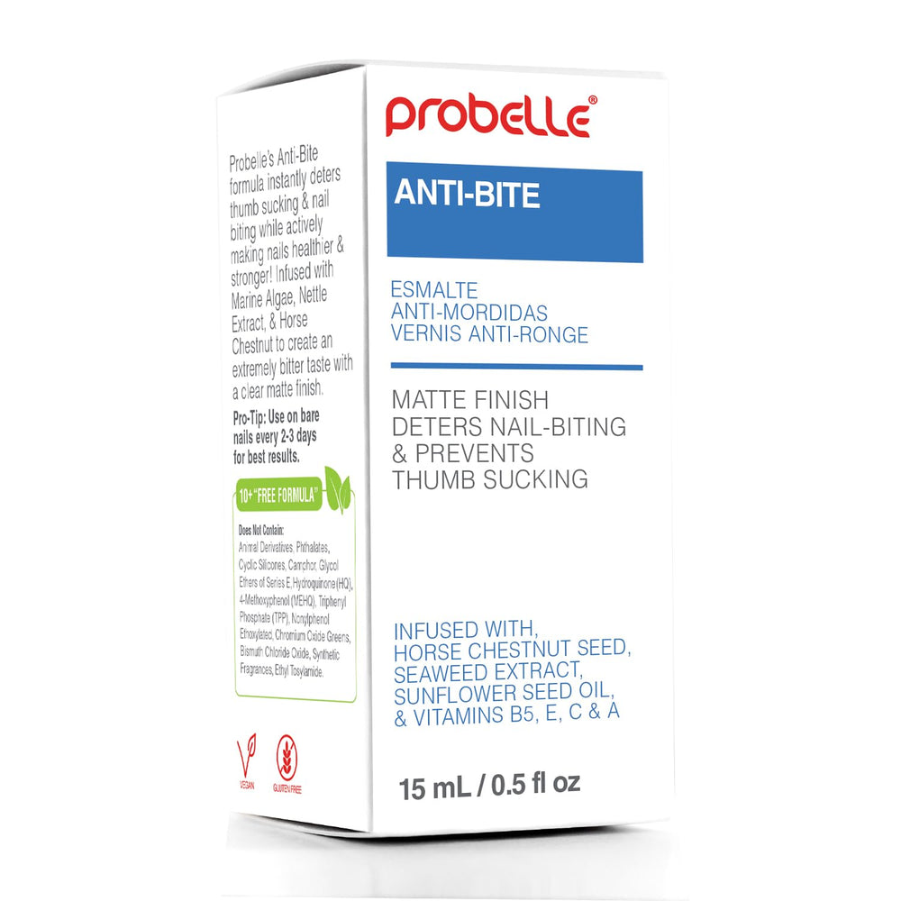 Probelle Anti-Bite, remover fácilmente con quitaesmalte.
