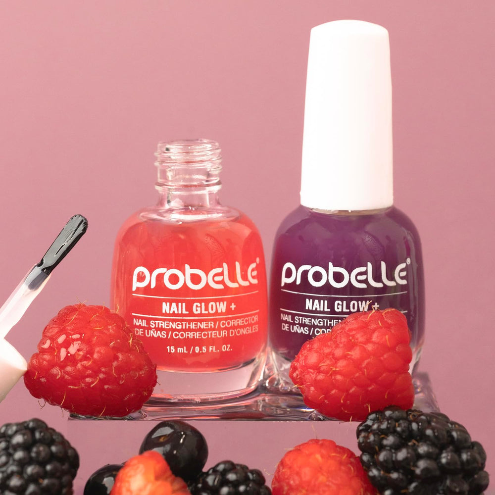 Probelle Brillo de Uñas +: hecho en EE. UU., libre de crueldad y vegano.