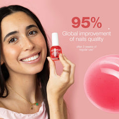Probelle Brillo de Uñas +: tono púrpura translúcido para un look natural.