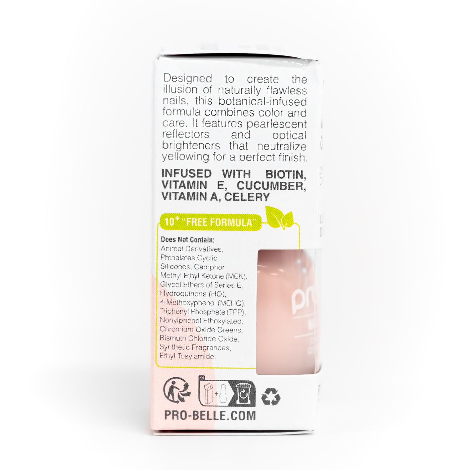 Probelle Concealer efecto antiamarillante para uñas