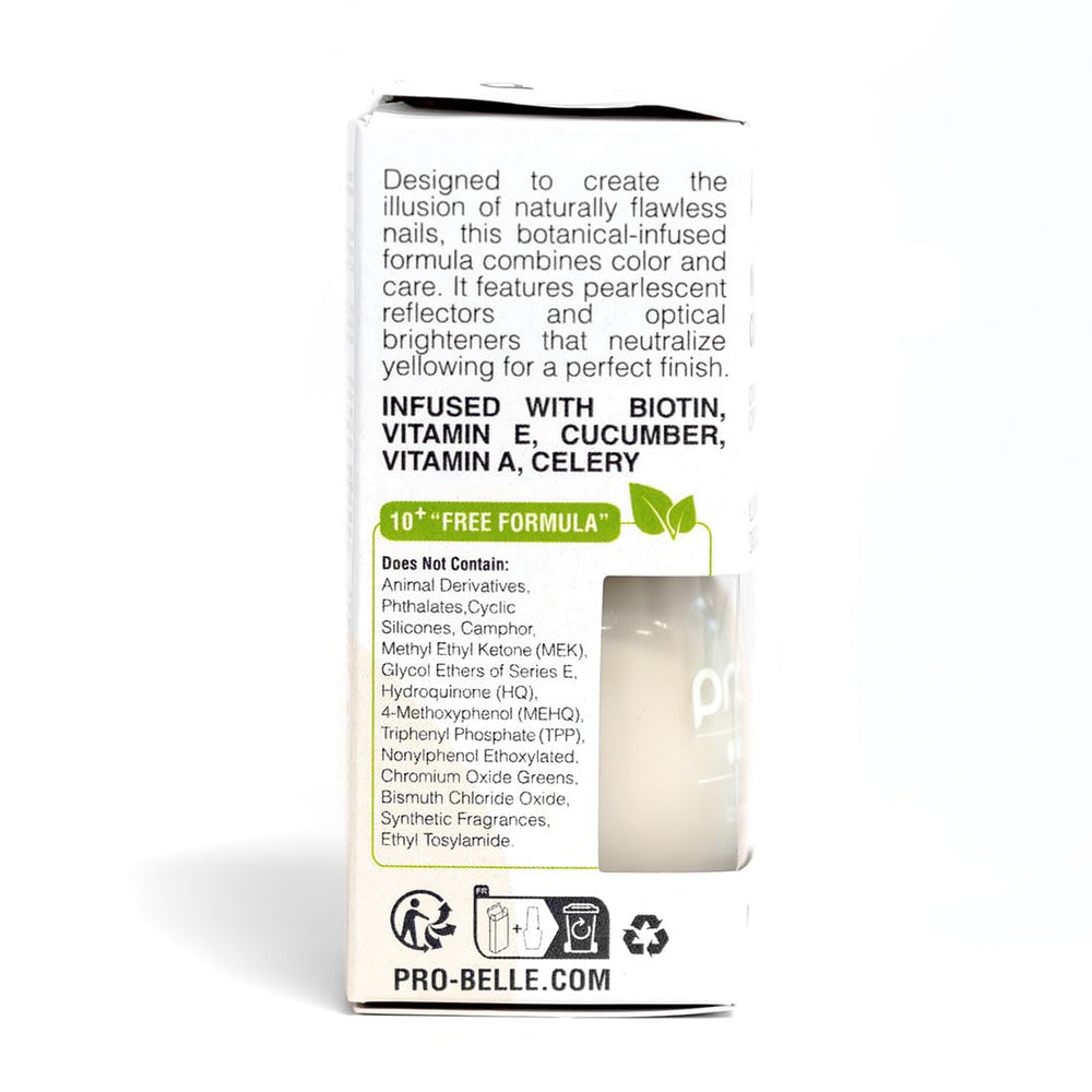Probelle Concealer de uñas acabado lechoso aspecto natural