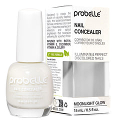 Probelle Concealer de uñas iluminador en envase para acabado luminoso