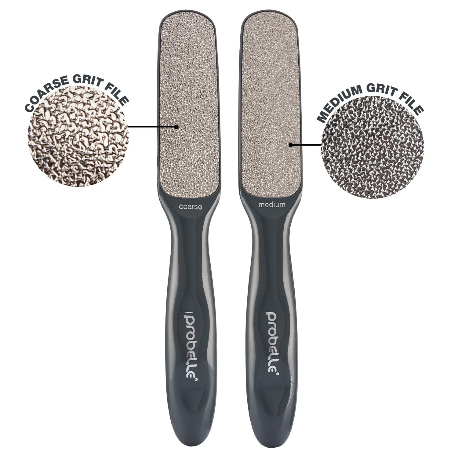 Probelle foot file coarse side for heavy callus reduction
