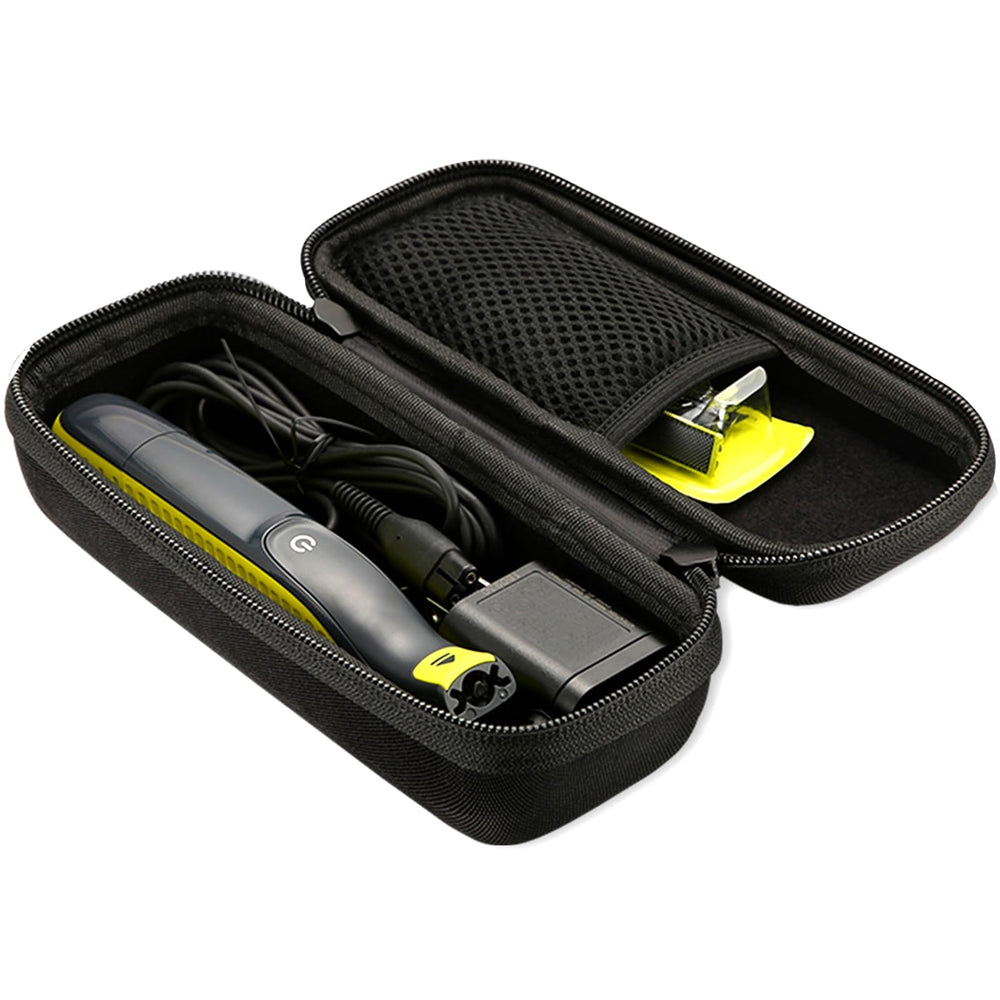 ProCase hard case exterior in black protects QP2520 and QP2630 from scratches.