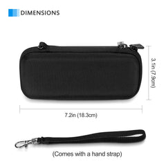 ProCase hard case interior with soft lining and mesh pocket for small accessories.
