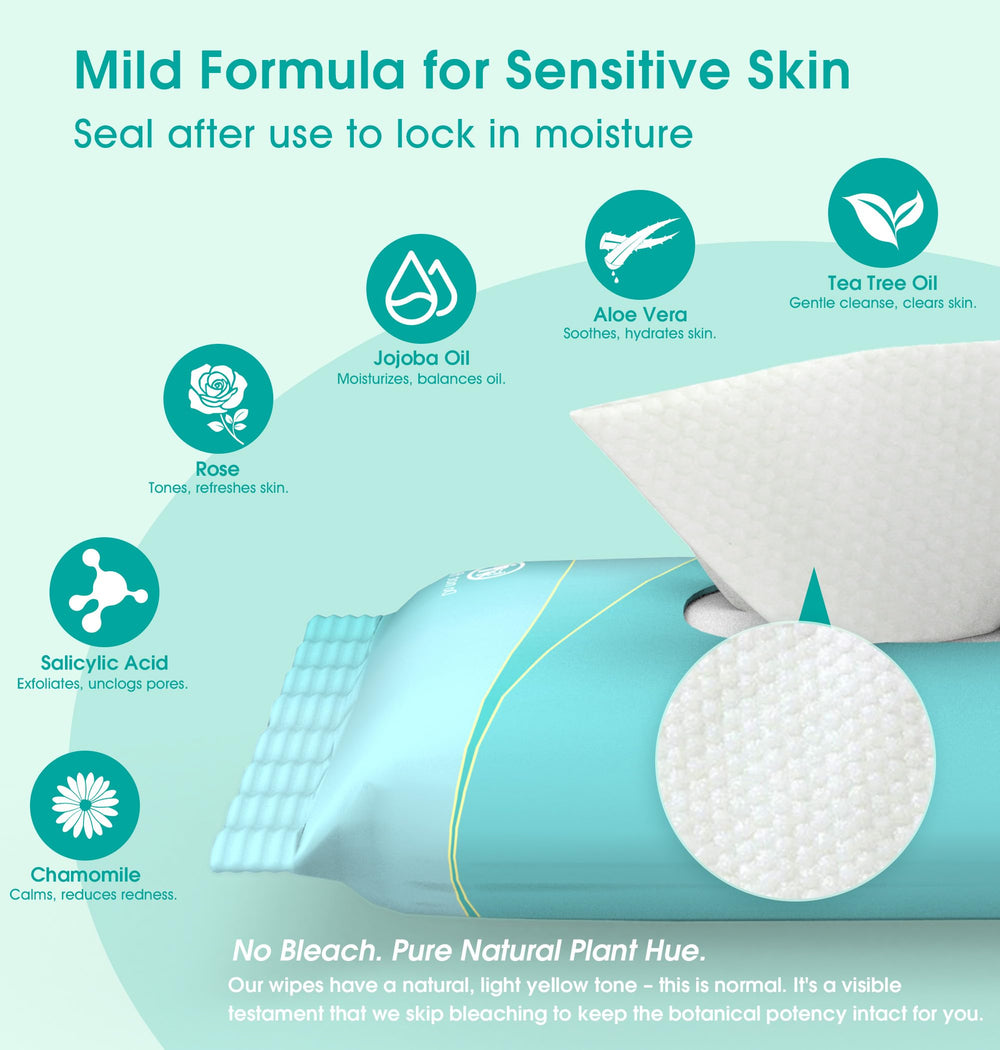ProCIV toallitas doble textura para limpieza profunda y exfoliacion suave.