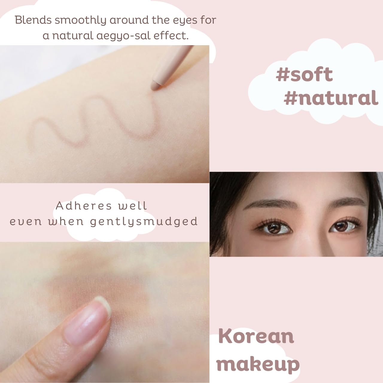 Produco Thebom Aegyo-Sal tono beige natural para aspecto realista