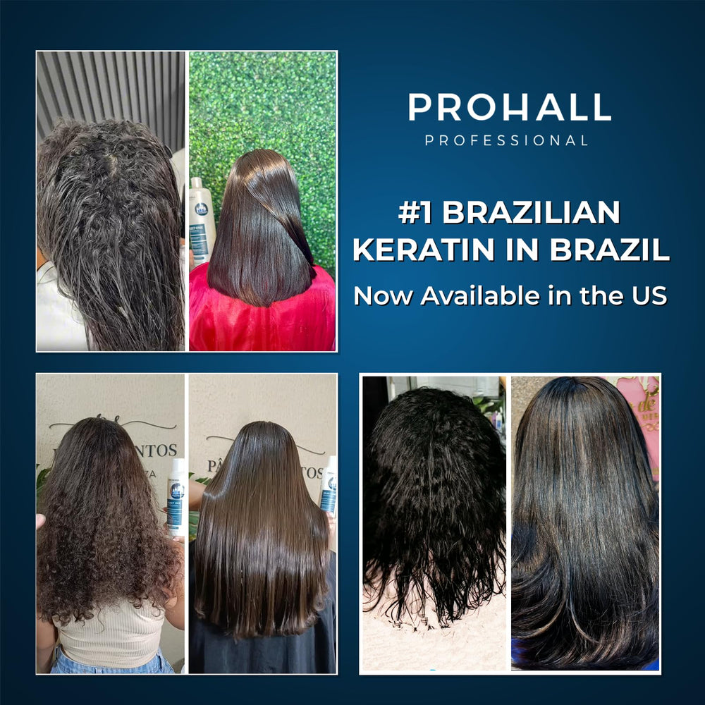 Prohall Select One bottle label close-up showing formaldehyde-free formula.
