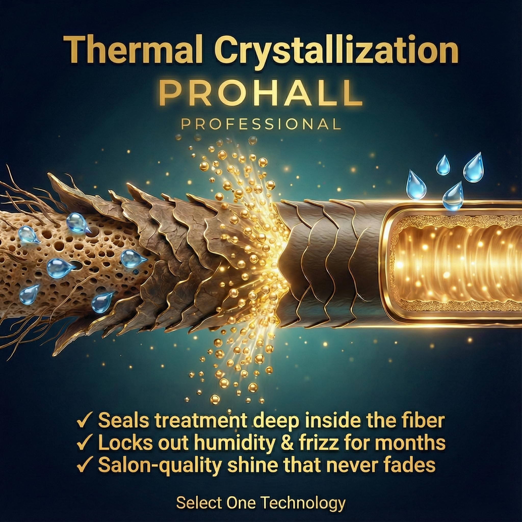 Prohall Select One box packaging highlighting Brazilian heritage.