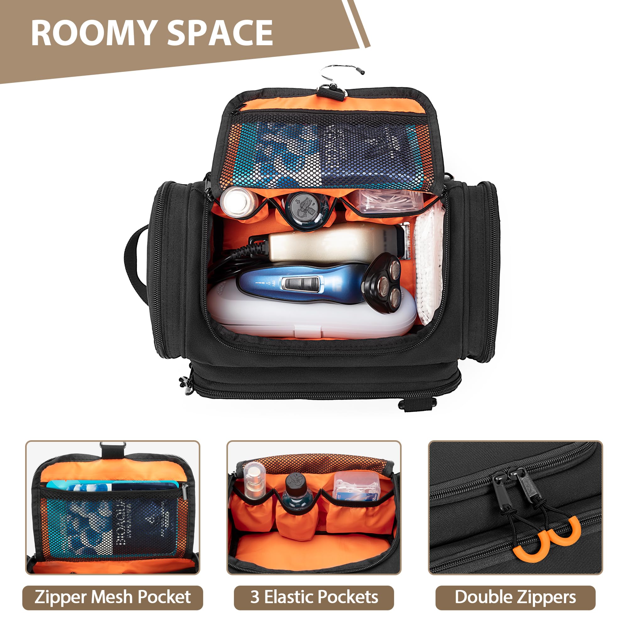 Prokva bag shows dry-wet separation with water-resistant lining for organization