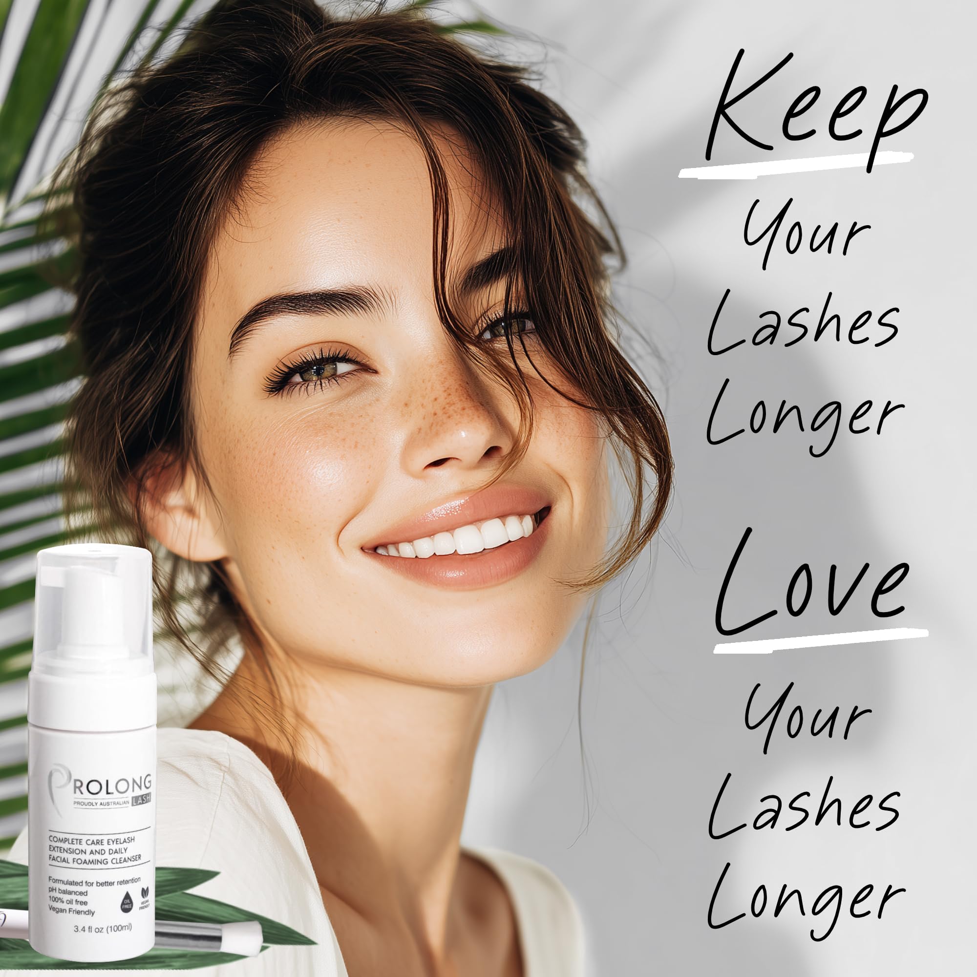 PROLONG LASH lash brush kit for precise lash cleansing