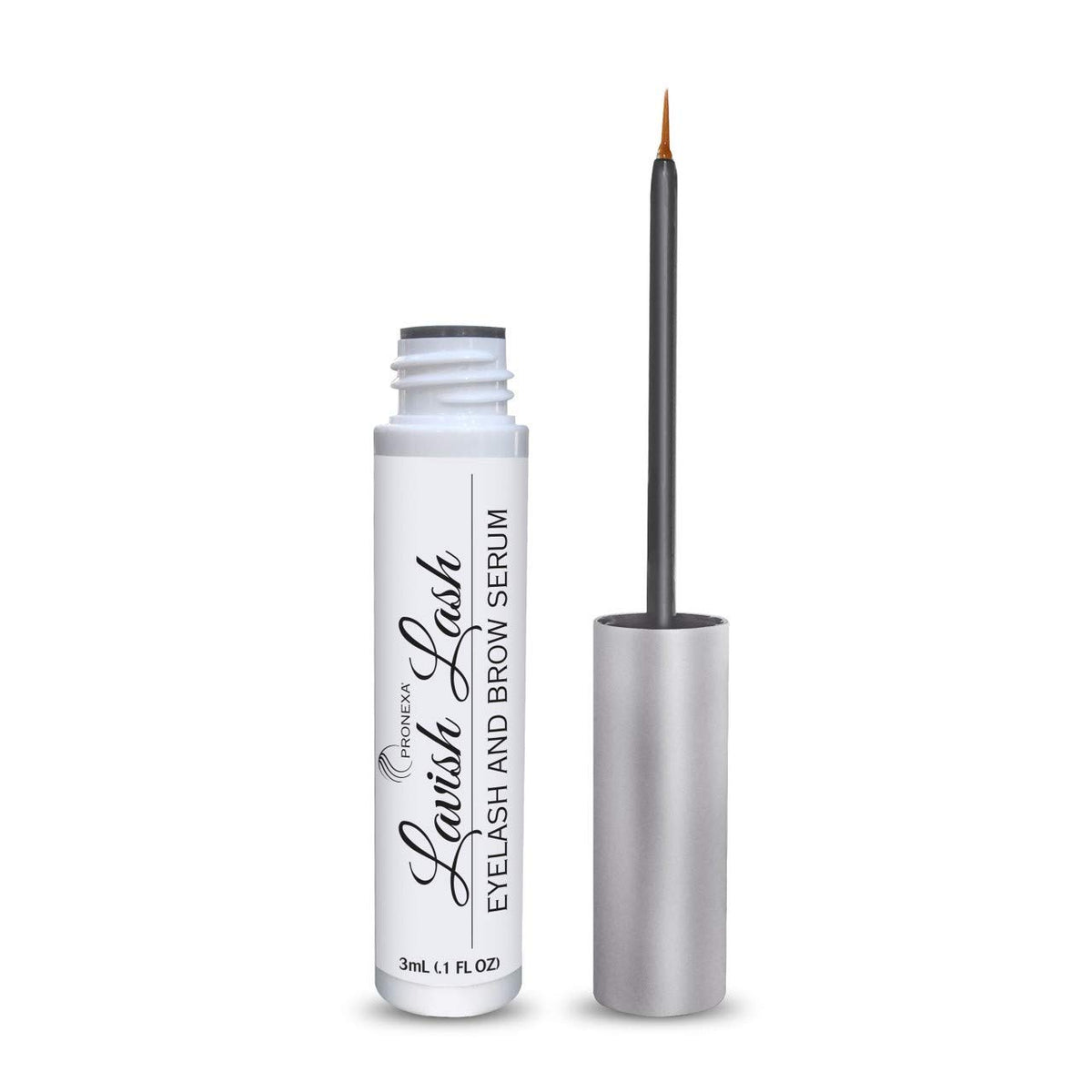 Pronexa Lavish Lash bottle with growth serum for daily lash care.