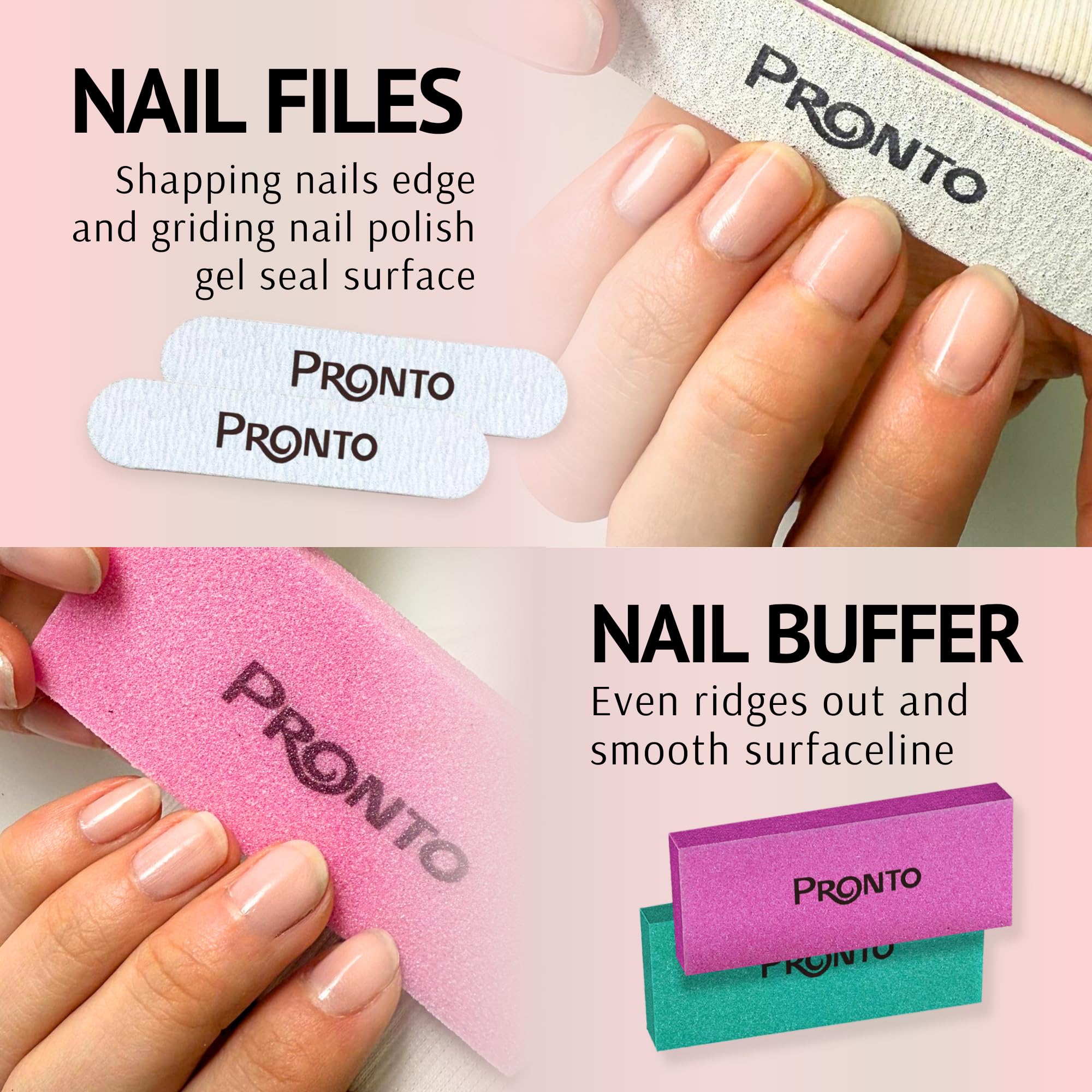 Empujador de cutículas de Pronto para preparar uñas correctamente